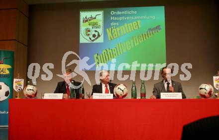 Kaerntner Fussballverband. Ordentliche Hauptversammlung.  Horst Noessler, Werner Lippitz, Richard Watzke. Villach, am 11.3.2016.
Foto: Kuess
---
pressefotos, pressefotografie, kuess, qs, qspictures, sport, bild, bilder, bilddatenbank