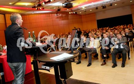 Kaerntner Fussballverband. Ordentliche Hauptversammlung.  Klaus Mittersdorfer. Villach, am 11.3.2016.
Foto: Kuess
---
pressefotos, pressefotografie, kuess, qs, qspictures, sport, bild, bilder, bilddatenbank