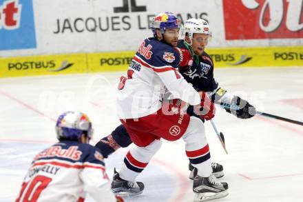 EBEL. Eishockey Bundesliga. EC VSV gegen EC Red Bull Salzburg. Nico Brunner,  (VSV), Alexander Pallestrang (Salzburg). Villach, am 15.3.2016.
Foto: Kuess 


---
pressefotos, pressefotografie, kuess, qs, qspictures, sport, bild, bilder, bilddatenbank