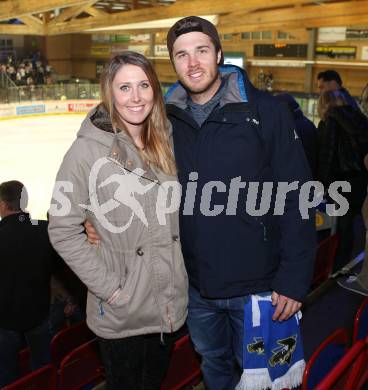 EBEL. Eishockey Bundesliga. EC VSV gegen EC Red Bull Salzburg. Cornelia Conny Huetter, Christian Walder. Villach, am 20.3.2016.
Foto: Kuess 


---
pressefotos, pressefotografie, kuess, qs, qspictures, sport, bild, bilder, bilddatenbank