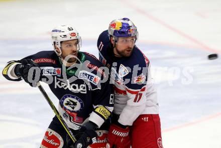 EBEL. Eishockey Bundesliga. EC VSV gegen EC Red Bull Salzburg. Rick Schofield,  (VSV), Ben Walter (Salzburg). Villach, am 24.3.2016.
Foto: Kuess 


---
pressefotos, pressefotografie, kuess, qs, qspictures, sport, bild, bilder, bilddatenbank