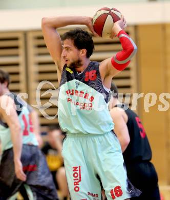 Basketball 2. Bundesliga 2015/16 Playoff Viertelfinale 1.Spiel. Villach Raiders gegen Mistelbach Mustangs. Marko Kolaric (Villach). Villach, 20.3.2016.
Foto: Kuess
---
pressefotos, pressefotografie, kuess, qs, qspictures, sport, bild, bilder, bilddatenbank