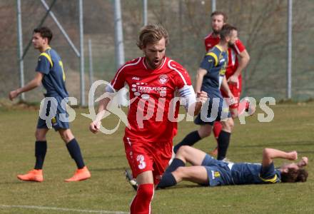 Fussball. Unterliga Ost. Ludmannsdorf gegen Alpe Adria. Torjubel Dejan Smeh, (Ludmannsdorf). Ludmannsdorf, 27.3.2016.
Foto: Kuess
---
pressefotos, pressefotografie, kuess, qs, qspictures, sport, bild, bilder, bilddatenbank