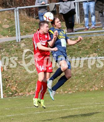 Fussball. Unterliga Ost. Ludmannsdorf gegen Alpe Adria. Patrick Quantschnig (Ludmannsdorf), Marcel Michael Krenbucher (Alpe Adria). Ludmannsdorf, 27.3.2016.
Foto: Kuess
---
pressefotos, pressefotografie, kuess, qs, qspictures, sport, bild, bilder, bilddatenbank