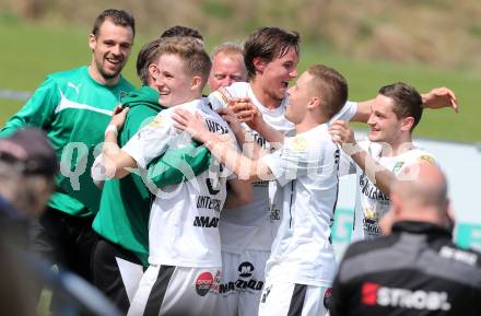 Fussball Regionalliga. Annabichler SV gegen SC Sparkasse Weiz. Torjubel Weiz. Annabichl, am 3.4.2016.
Foto: Kuess
---
pressefotos, pressefotografie, kuess, qs, qspictures, sport, bild, bilder, bilddatenbank