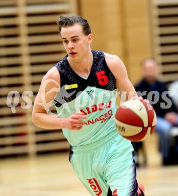 Basketball 2. Bundesliga 2015/16 Playoff Halbfinale 2.Spiel. Villach Raiders gegen St. Poelten Dragons. Julian Hartl, (Villach). Villach, 9.4.2016.
Foto: Kuess
---
pressefotos, pressefotografie, kuess, qs, qspictures, sport, bild, bilder, bilddatenbank