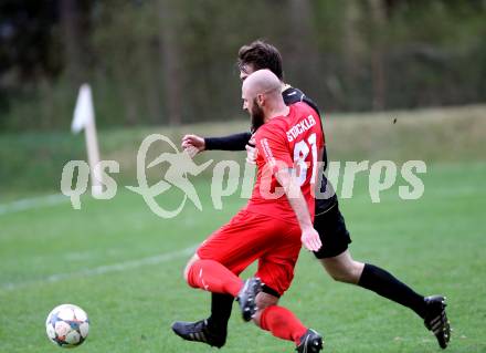 Fussball. Kaerntner Liga. Atus Ferlach gegen Koettmannsdorf. Stephan Mathias Stueckler (Ferlach), Stephan Borovnik (Koettmannsdorf). Ferlach, 9.4.2016.
Foto: Kuess
---
pressefotos, pressefotografie, kuess, qs, qspictures, sport, bild, bilder, bilddatenbank