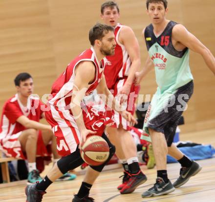 Basketball 2. Bundesliga 2015/16 Playoff Halbfinale 2.Spiel. Villach Raiders gegen St. Poelten Dragons. Lukas Boeck (St. Poelten). Villach, 9.4.2016.
Foto: Kuess
---
pressefotos, pressefotografie, kuess, qs, qspictures, sport, bild, bilder, bilddatenbank