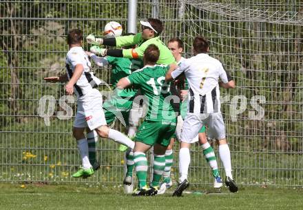 Fussball 1. KLasse C. ASK gegen Donau. Kai Schoppitsch,  (ASK), Raphael Thun Hohenstein (Donau). Klagenfurt, am 10.4.2016.
Foto: Kuess
---
pressefotos, pressefotografie, kuess, qs, qspictures, sport, bild, bilder, bilddatenbank