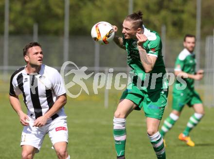 Fussball 1. KLasse C. ASK gegen Donau. Kai Schoppitsch, (ASK), Sebastian Michael Layroutz (Donau). Klagenfurt, am 10.4.2016.
Foto: Kuess
---
pressefotos, pressefotografie, kuess, qs, qspictures, sport, bild, bilder, bilddatenbank