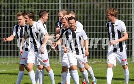 Fussball 1. KLasse C. ASK gegen Donau. Torjubel (ASK). Klagenfurt, am 10.4.2016.
Foto: Kuess
---
pressefotos, pressefotografie, kuess, qs, qspictures, sport, bild, bilder, bilddatenbank