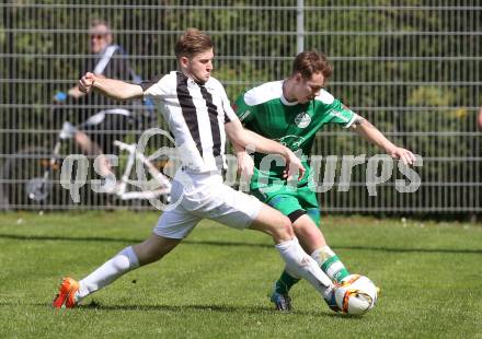 Fussball 1. KLasse C. ASK gegen Donau. Marko Mrsic, (ASK), Christopher Holzfeind  (Donau). Klagenfurt, am 10.4.2016.
Foto: Kuess
---
pressefotos, pressefotografie, kuess, qs, qspictures, sport, bild, bilder, bilddatenbank