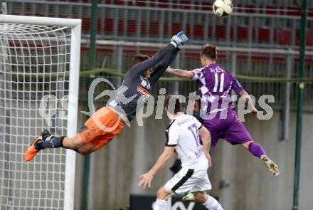 Fussball Sky Go Erste Liga. SK Austria KLagenfurt gegen Austria Salzburg.  Hidajet Hankic (Salzburg). KLagenfurt, am 22.4.2016. 
Foto: Kuess
---
pressefotos, pressefotografie, kuess, qs, qspictures, sport, bild, bilder, bilddatenbank