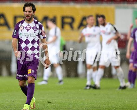 Fussball Sky Go Erste Liga. SK Austria KLagenfurt gegen Austria Salzburg.  Sandro Zakany (Klagenfurt). KLagenfurt, am 22.4.2016. 
Foto: Kuess
---
pressefotos, pressefotografie, kuess, qs, qspictures, sport, bild, bilder, bilddatenbank