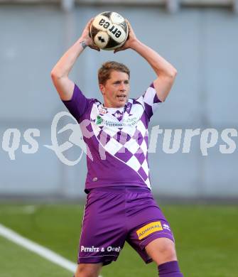 Fussball Sky Go Erste Liga. SK Austria KLagenfurt gegen LASK. Christian Thonhofer (Klagenfurt). KLagenfurt, am 29.4.2016. 
Foto: Kuess
---
pressefotos, pressefotografie, kuess, qs, qspictures, sport, bild, bilder, bilddatenbank