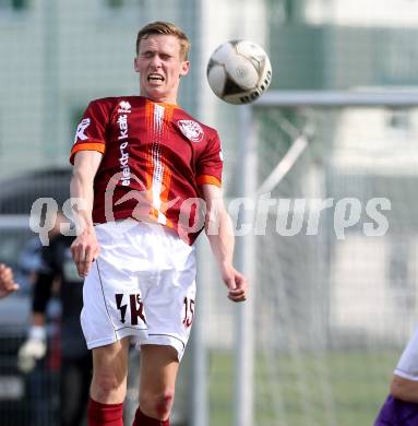 Fussball Unterliga Ost. SK Austria Klagenfurt Amateure gegen Ludmannsdorf.  Oswin Rupp  (Ludmannsdorf). Klagenfurt, am 30.4.2016.
Foto: Kuess
---
pressefotos, pressefotografie, kuess, qs, qspictures, sport, bild, bilder, bilddatenbank