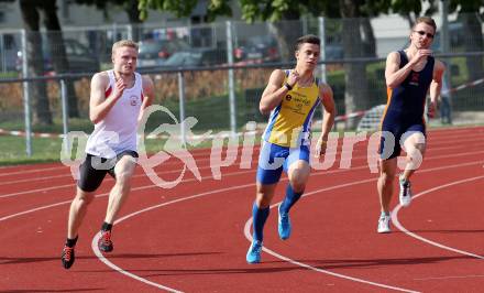 Leichtathletik. 60 Jahr Feier KLC.  Reinhold Hollauf (links). Klagenfurt, am 30.4.2016.
Foto: Kuess
---
pressefotos, pressefotografie, kuess, qs, qspictures, sport, bild, bilder, bilddatenbank