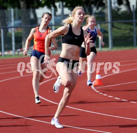 Leichtathletik. 60 Jahr Feier KLC.  Carina Poelzl. Klagenfurt, am 30.4.2016.
Foto: Kuess
---
pressefotos, pressefotografie, kuess, qs, qspictures, sport, bild, bilder, bilddatenbank