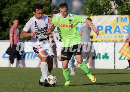 Fussball Kaerntner Liga. SAK gegen Kuehnsdorf. Murat Veliu, (SAK), Robert Matic (Kuehnsdorf). Welzenegg, am 16.5.2016.
Foto: Kuess




---
pressefotos, pressefotografie, kuess, qs, qspictures, sport, bild, bilder, bilddatenbank