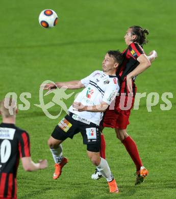 Fussball tipico Bundesliga. RZ Pellets WAC gegen FC Admira Wacker Moedling. Christopher Wernitznig, (WAC), Markus Wostry (Moedling). Lavanttal Arena Wolfsberg, am 11.5.2016.
Foto: Kuess
---
pressefotos, pressefotografie, kuess, qs, qspictures, sport, bild, bilder, bilddatenbank