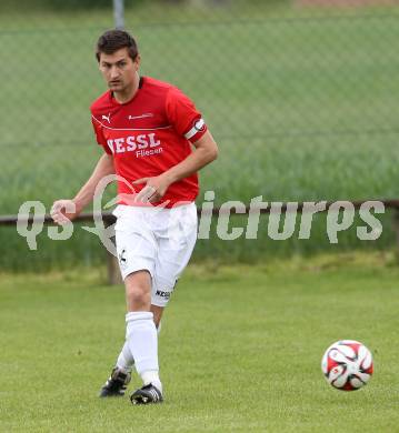 Fussball Kaerntner Liga. Kuehnsdorf gegen Gmuend. Hannes Truskaller (Gmuend). Kuehnsdorf, am 14.5.2016.
Foto: Kuess
---
pressefotos, pressefotografie, kuess, qs, qspictures, sport, bild, bilder, bilddatenbank