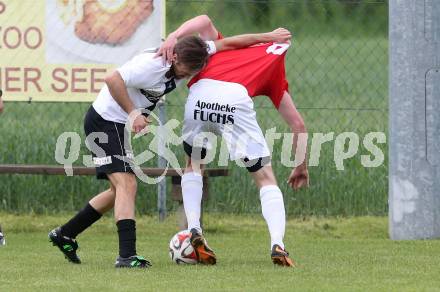 Fussball Kaerntner Liga. Kuehnsdorf gegen Gmuend. Pascal Doerflinger, (Kuehnsdorf), Kevin Krammer (Gmuend). Kuehnsdorf, am 14.5.2016.
Foto: Kuess
---
pressefotos, pressefotografie, kuess, qs, qspictures, sport, bild, bilder, bilddatenbank