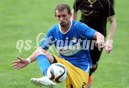 Fussball Kaerntner Liga. Koettmannsdorf gegen Bleiburg.  Patrick Paul Oswaldi  (Bleiburg). Koettmannsdorf, am 15.5.2016.
Foto: Kuess
---
pressefotos, pressefotografie, kuess, qs, qspictures, sport, bild, bilder, bilddatenbank