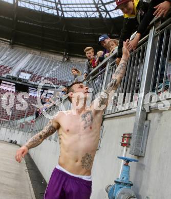 Fussball Sky Go Erste Liga. SK Austria Klagenfurt gegen FC Wacker Innsbruck. Rajko Rep (Klagenfurt). Klagenfurt, am 20.5.2016.
Foto: Kuess
---
pressefotos, pressefotografie, kuess, qs, qspictures, sport, bild, bilder, bilddatenbank