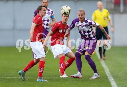 Fussball Sky Go Erste Liga. SK Austria Klagenfurt gegen FC Wacker Innsbruck. Dominic Puercher (Klagenfurt). Klagenfurt, am 20.5.2016.
Foto: Kuess
---
pressefotos, pressefotografie, kuess, qs, qspictures, sport, bild, bilder, bilddatenbank