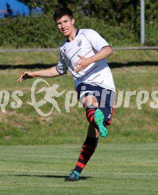 Fussball Unterliga Ost. Ludmannsdorf gegen Poggersdorf. Maximilian Jordan (Poggersdorf). Ludmannsdorf, am 22.5.2016.
Foto: Kuess
---
pressefotos, pressefotografie, kuess, qs, qspictures, sport, bild, bilder, bilddatenbank