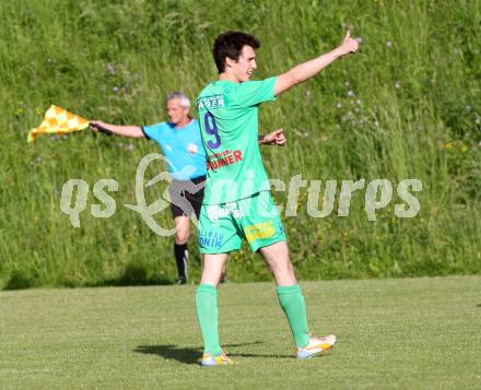 Fussball. Kaerntner Liga. Maria Saal gegen Lendorf. Christian Kautz (Lendorf). Maria Saal, 28.5.2016.
Foto: Kuess
---
pressefotos, pressefotografie, kuess, qs, qspictures, sport, bild, bilder, bilddatenbank