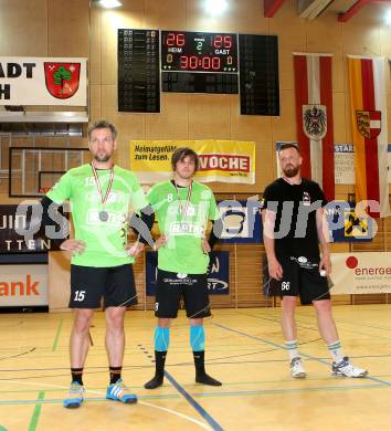 Handball Bundesliga. SC Ferlach gegen HSG Holding Graz. enttaeuschte Spieler (Graz). Ferlach, am 29.5.2016.
Foto: Kuess
---
pressefotos, pressefotografie, kuess, qs, qspictures, sport, bild, bilder, bilddatenbank