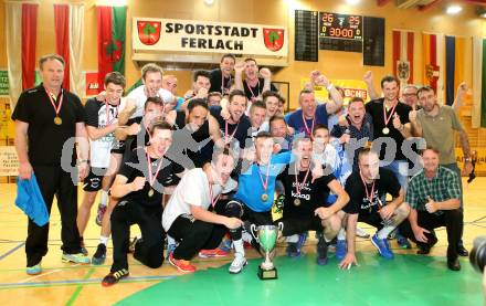 Handball Bundesliga. SC Ferlach gegen HSG Holding Graz. Jubel (Ferlach). Ferlach, am 29.5.2016.
Foto: Kuess
---
pressefotos, pressefotografie, kuess, qs, qspictures, sport, bild, bilder, bilddatenbank