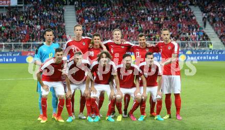 Fussball Laenderspiel Oesterreich gegen Malta. Mannschaftsfoto (Oesterreich). Woerthersee Stadion KLagenfurt, am 31.5.2016.
Foto: Kuess
---
pressefotos, pressefotografie, kuess, qs, qspictures, sport, bild, bilder, bilddatenbank