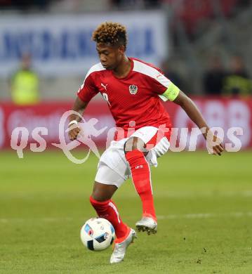 Fussball Laenderspiel Oesterreich gegen Malta. David Alaba (Oesterreich). Woerthersee Stadion KLagenfurt, am 31.5.2016.
Foto: Kuess
---
pressefotos, pressefotografie, kuess, qs, qspictures, sport, bild, bilder, bilddatenbank