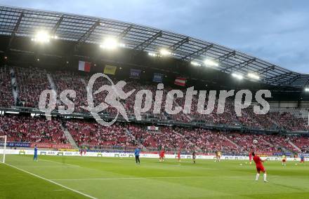 Fussball Laenderspiel Oesterreich gegen Malta. Fans. Woerthersee Stadion KLagenfurt, am 31.5.2016.
Foto: Kuess
---
pressefotos, pressefotografie, kuess, qs, qspictures, sport, bild, bilder, bilddatenbank