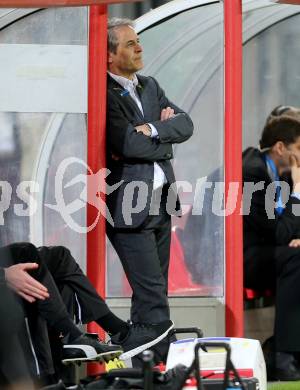 Fussball Laenderspiel Oesterreich gegen Malta. Trainer Marcel Koller (Oesterreich). Woerthersee Stadion KLagenfurt, am 31.5.2016.
Foto: Kuess
---
pressefotos, pressefotografie, kuess, qs, qspictures, sport, bild, bilder, bilddatenbank