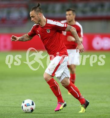 Fussball Laenderspiel Oesterreich gegen Malta. Marko Arnautovic (Oesterreich). Woerthersee Stadion KLagenfurt, am 31.5.2016.
Foto: Kuess
---
pressefotos, pressefotografie, kuess, qs, qspictures, sport, bild, bilder, bilddatenbank