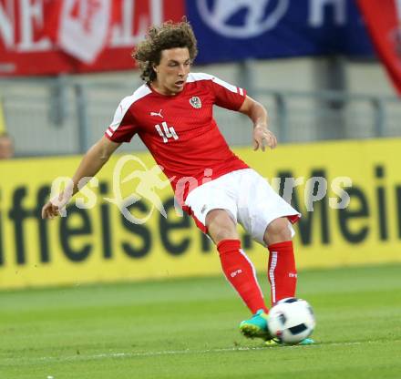 Fussball Laenderspiel Oesterreich gegen Malta. Julian Baumgartlinger (Oesterreich). Woerthersee Stadion KLagenfurt, am 31.5.2016.
Foto: Kuess
---
pressefotos, pressefotografie, kuess, qs, qspictures, sport, bild, bilder, bilddatenbank