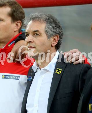 Fussball Laenderspiel Oesterreich gegen Malta. Trainer Marcel Koller (Oesterreich). Woerthersee Stadion KLagenfurt, am 31.5.2016.
Foto: Kuess
---
pressefotos, pressefotografie, kuess, qs, qspictures, sport, bild, bilder, bilddatenbank