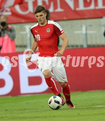 Fussball Laenderspiel Oesterreich gegen Malta. Marcel Sabitzer (Oesterreich). Woerthersee Stadion KLagenfurt, am 31.5.2016.
Foto: Kuess
---
pressefotos, pressefotografie, kuess, qs, qspictures, sport, bild, bilder, bilddatenbank