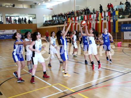 Basketball. Schuelerliga.  NMS Wolfsberg gegen Wien. Villach, 28.4.2016.
Foto: Kuess
---
pressefotos, pressefotografie, kuess, qs, qspictures, sport, bild, bilder, bilddatenbank