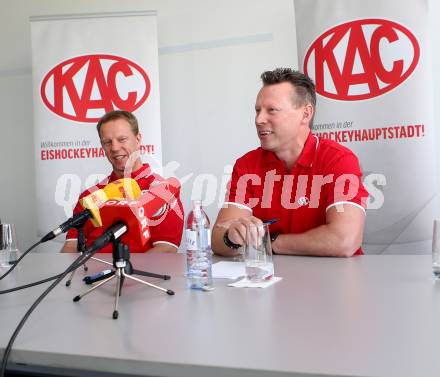 EBEL. Eishockey Bundesliga. KAC.  Patric Wener, Pellegrims Mike. Klagenfurt, am 9.5.2016.
Foto: Kuess 
---
pressefotos, pressefotografie, kuess, qs, qspictures, sport, bild, bilder, bilddatenbank