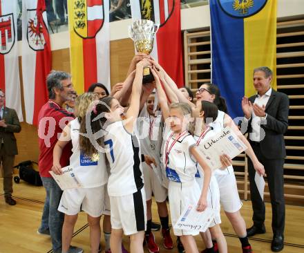 Basketball. Schuelerliga. Sieger NMS Wolfsberg. Villach, 28.4.2016.
Foto: Kuess
---
pressefotos, pressefotografie, kuess, qs, qspictures, sport, bild, bilder, bilddatenbank