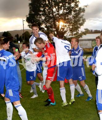 Fussball KFV Cup. Finale. St. Jakob im Rosental gegen Treibach. Jubel Treibach. St. Jakob, am 15.6.2016.
Foto: Kuess
---
pressefotos, pressefotografie, kuess, qs, qspictures, sport, bild, bilder, bilddatenbank