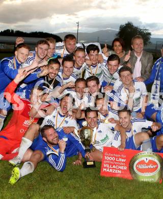 Fussball KFV Cup. Finale. St. Jakob im Rosental gegen Treibach. Jubel   (Treibach). St. Jakob, am 15.6.2016.
Foto: Kuess
---
pressefotos, pressefotografie, kuess, qs, qspictures, sport, bild, bilder, bilddatenbank