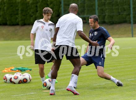 Fusball Bundesliga. Trainingsauftakt WAC.  Gerald Nutz, Co Trainer Hannes jochum. Wolfsberg, am 14.6.2016.
Foto: Kuess
---
pressefotos, pressefotografie, kuess, qs, qspictures, sport, bild, bilder, bilddatenbank