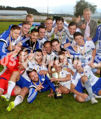 Fussball KFV Cup. Finale. St. Jakob im Rosental gegen Treibach. Jubel   (Treibach). St. Jakob, am 15.6.2016.
Foto: Kuess
---
pressefotos, pressefotografie, kuess, qs, qspictures, sport, bild, bilder, bilddatenbank