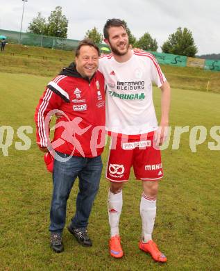 Fussball Unterliga Ost. POggersdorf gegen St. Michael/Bleiburg. Trainer Karl Sommerauer, Rok Rozeniicnik Korosec (St. Michael). Poggersdorf, am 19.6.2016.
Foto: Kuess
---
pressefotos, pressefotografie, kuess, qs, qspictures, sport, bild, bilder, bilddatenbank