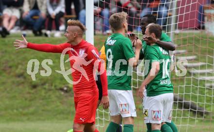 Fussball OEFB Cup. 1. Runde. ATUS Ferlach gegen Austria Lustenau. Torjubel  (Lustenau). Ferlach, am 16.7.2016.
Foto: Kuess
---
pressefotos, pressefotografie, kuess, qs, qspictures, sport, bild, bilder, bilddatenbank